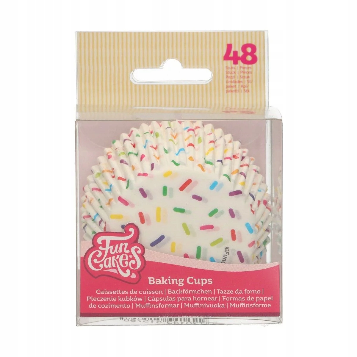 

FunCakes Papilotki do muffinek Posypka 48 szt.