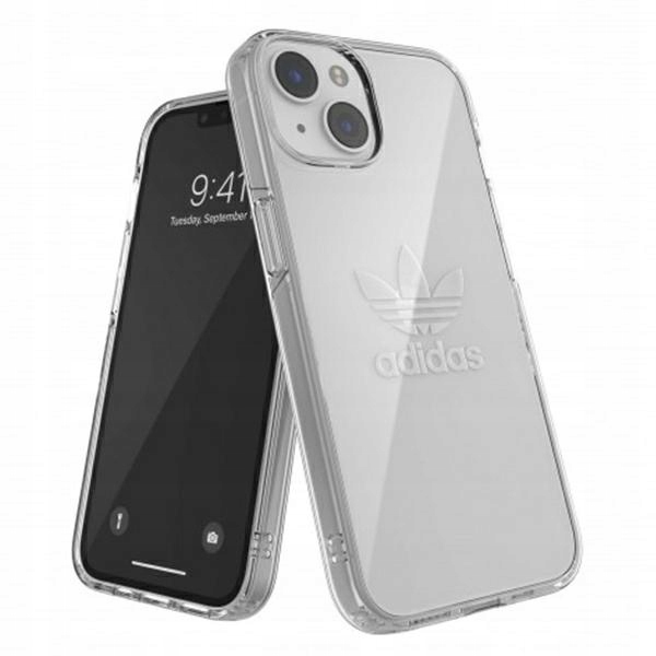Adidas Or Ochranný průhledný kryt pro iPhone 14 15 13 6.1" 50229