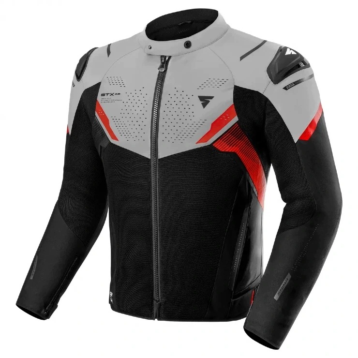 Shima Stx Air Men G2 Grey Red Motocyklová Textilná Bunda L