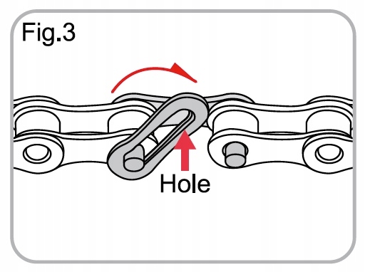 ŁAŃCUCH MAYA M30 6-RZ 116L + SPINKA Liczba rzędów 6