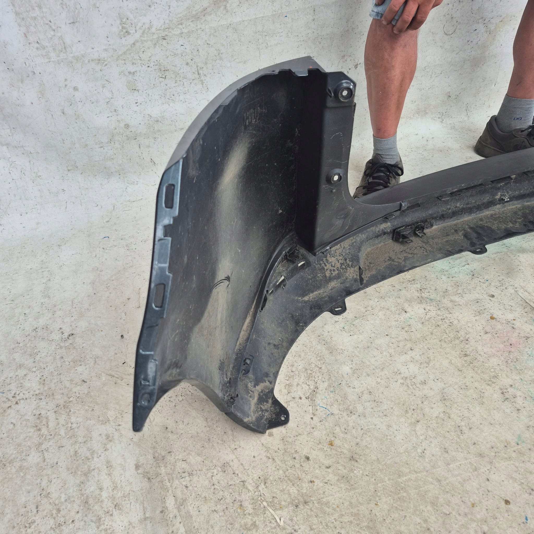 RENAULT CLIO IV KOMBI 12- bumper rear part rear 4PDC