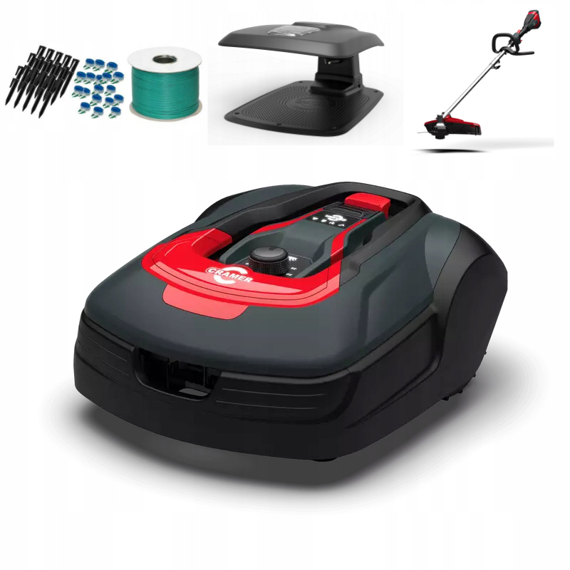 Automatický robotická kosačka na trávu 2700 m2 Cramer 2700 Sada