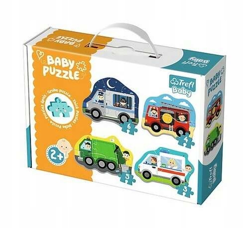 

Puzzle Baby Classic Pojazdy I Zawody Trefl