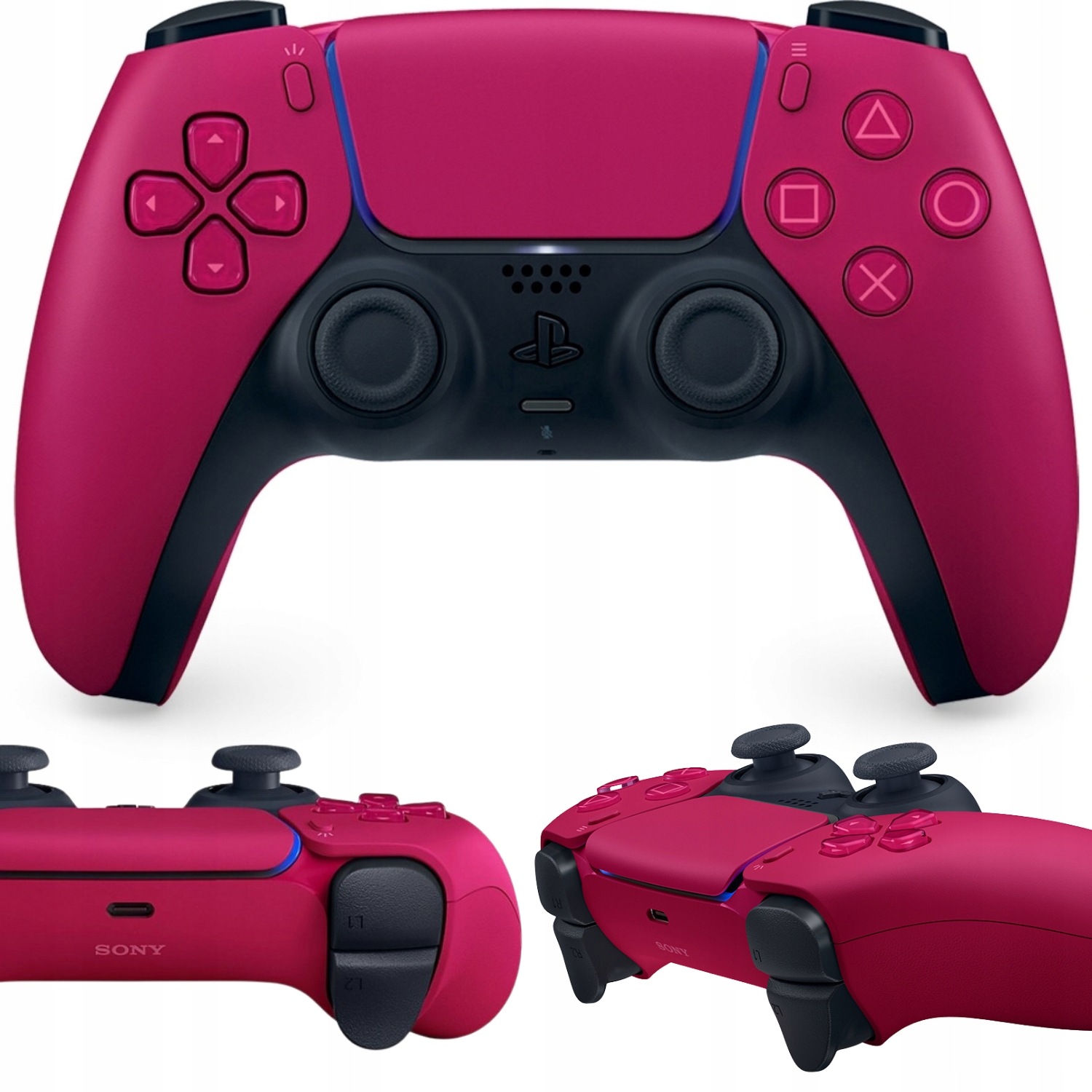 Pad PS5 Sony Dualsense Cosmic Red Czerwony Kontroler Bezprzewodowy PS5 Pc