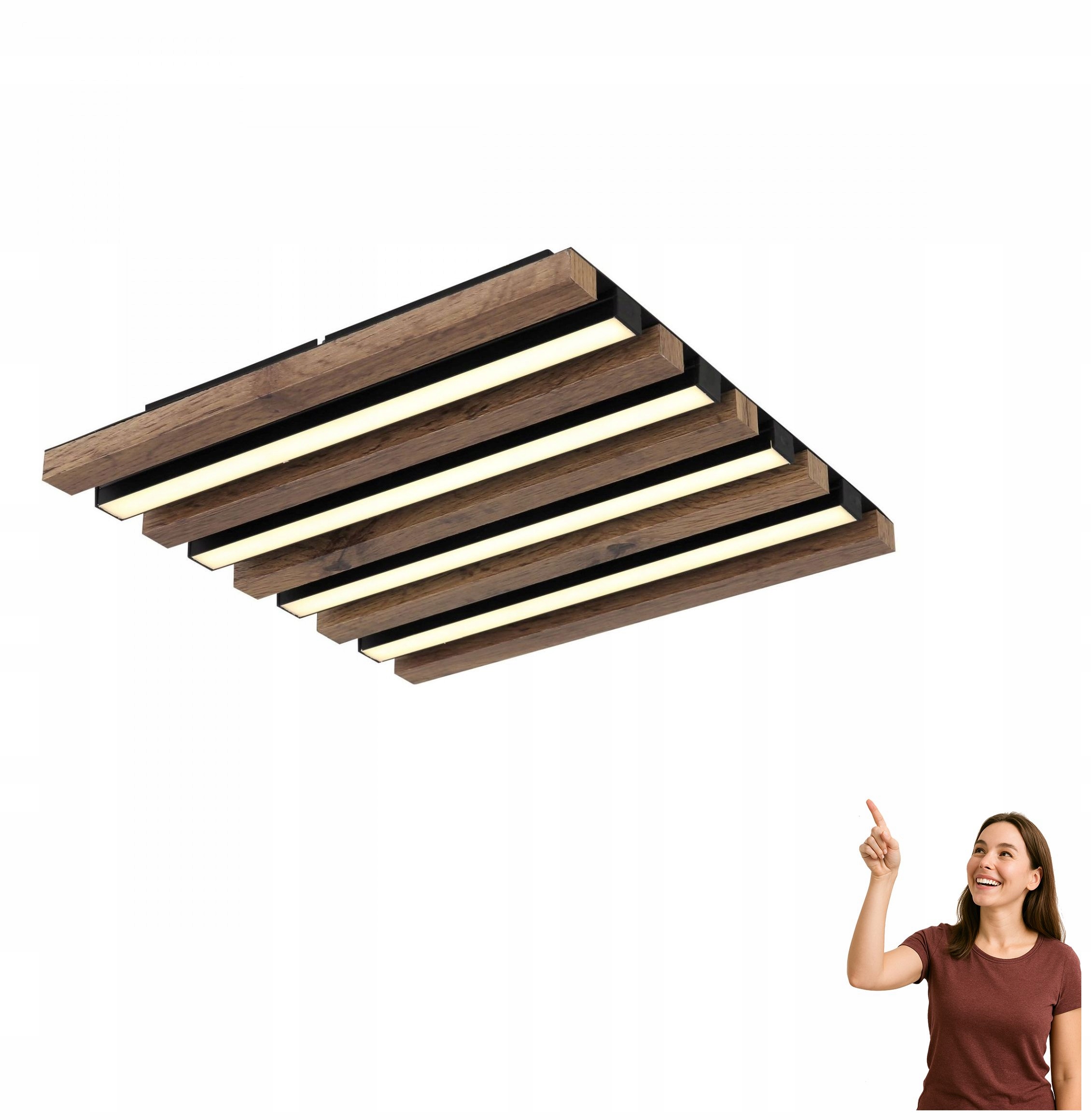 Led stropná lampa 15W Hayden 67347D1 Globo