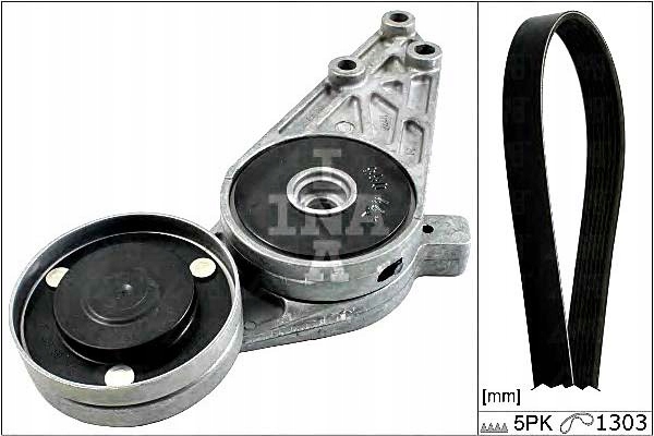 Ina Sada Vícedrážkových Pásků (s Válečky) Audi Asistent řidiče #28