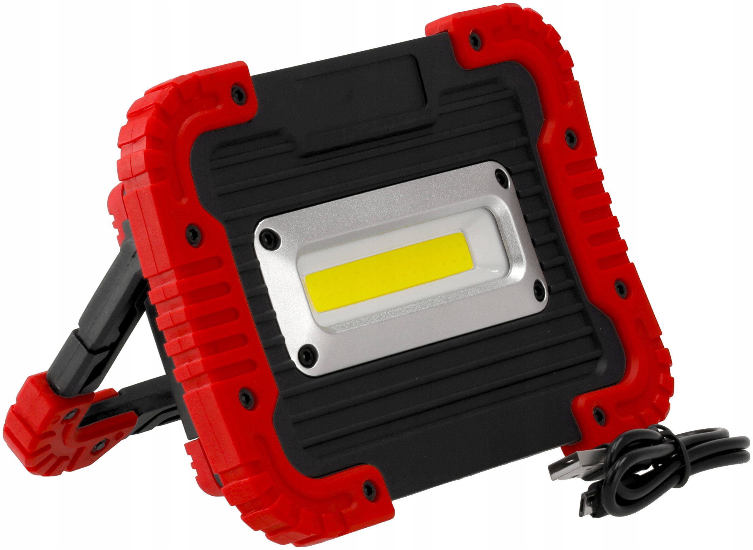 LAMPA LED ROBOCZA WARSZTATOWA AKUMULATOR 10W 750lm Kolor czarny