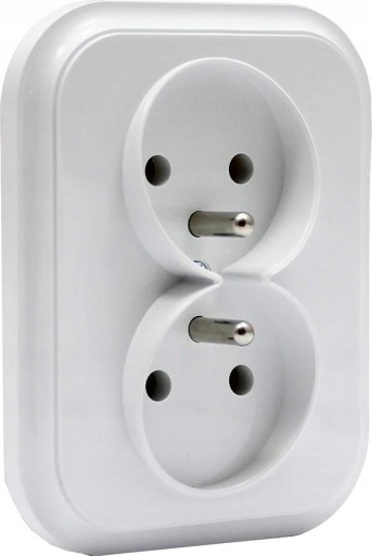 

Eco Gniazdo Podwójne Z Uziemieniem Kontakt