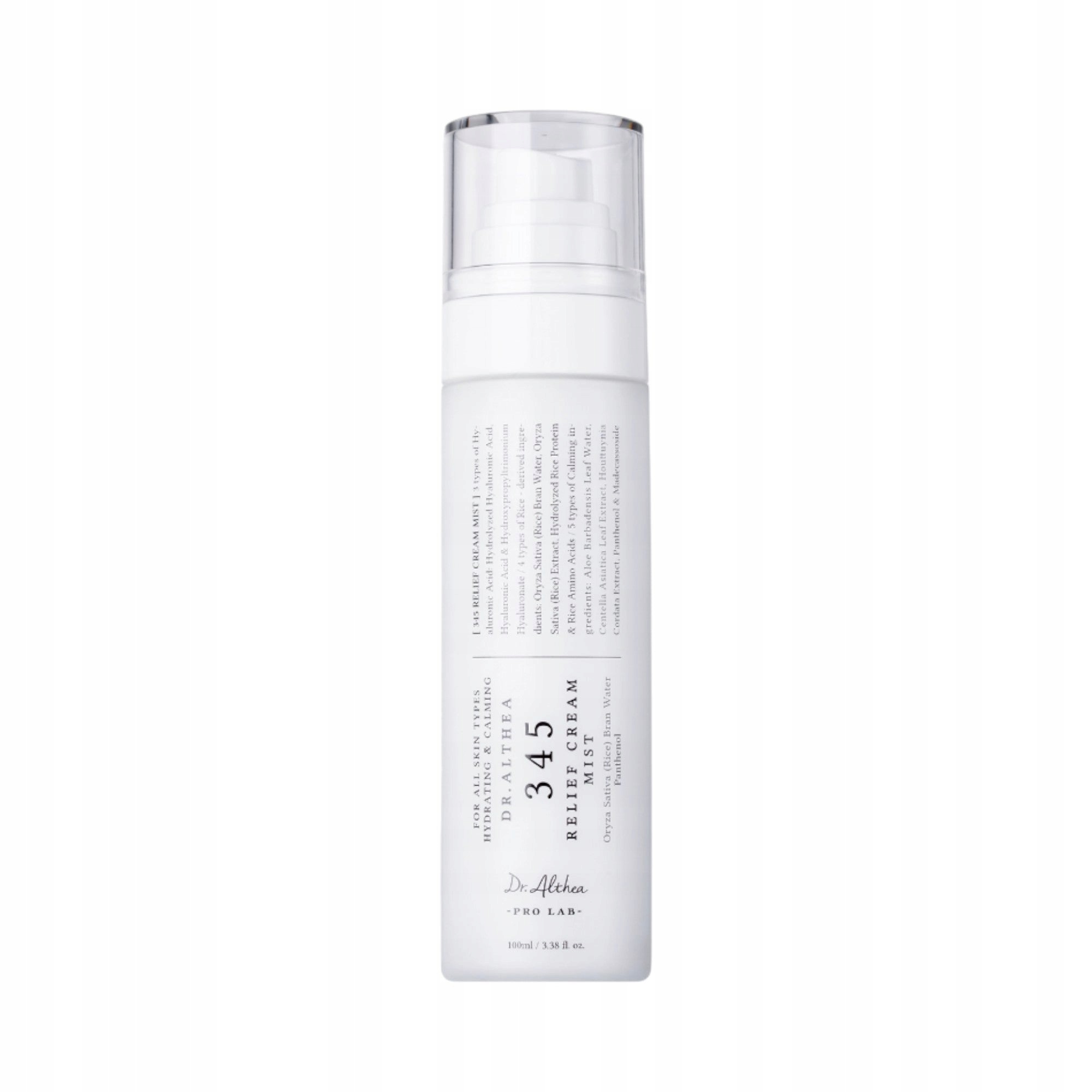 Dr. Althea 345 Relief Cream Mist Zklidňující krémová pleťová mlha 100 ml