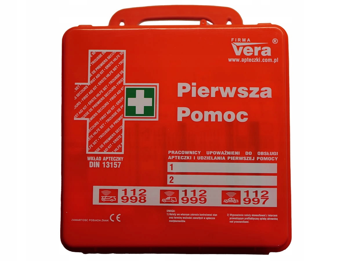 

Przemysłowa apteczka pierwszej pomocy Top 8