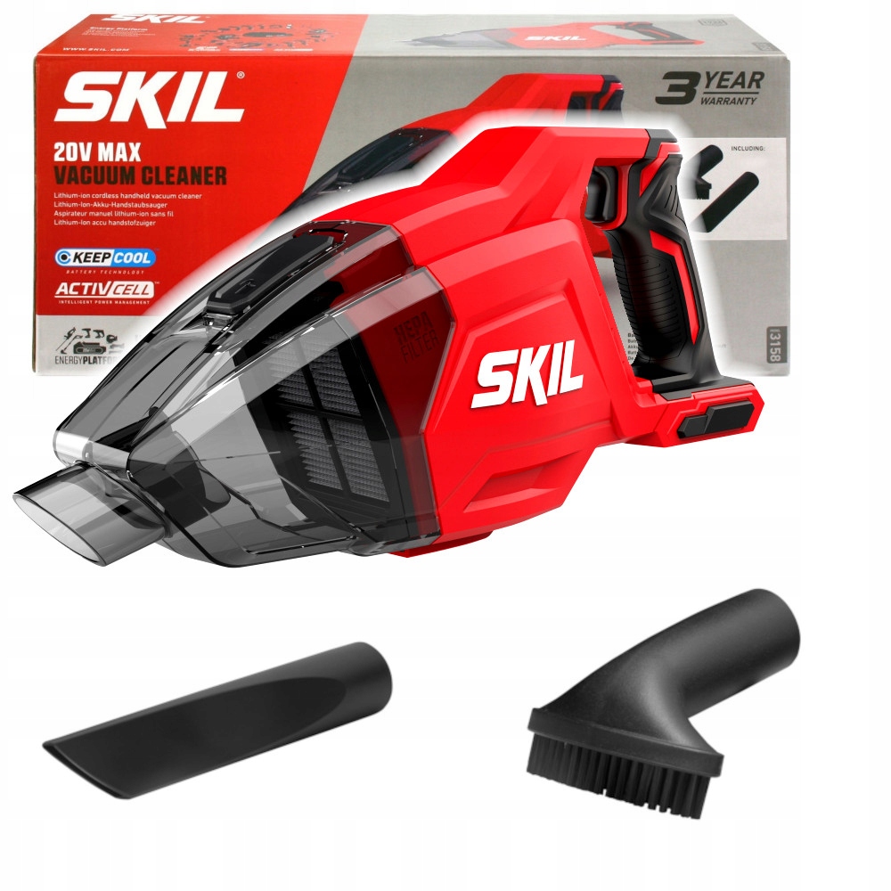 Akumulatorowy odkurzacz Skil 20V 3158 Ca Body