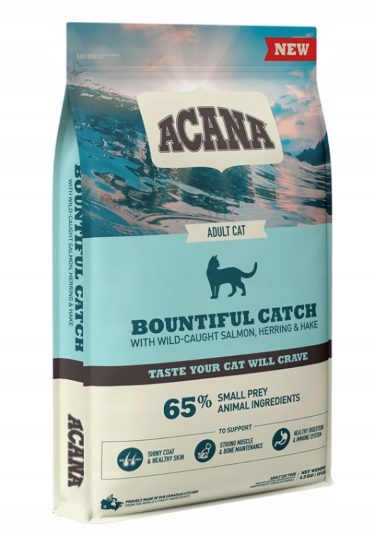 Levně Acana Suché krmivo pro kočky Bountiful Catch Cat 4,5 kg