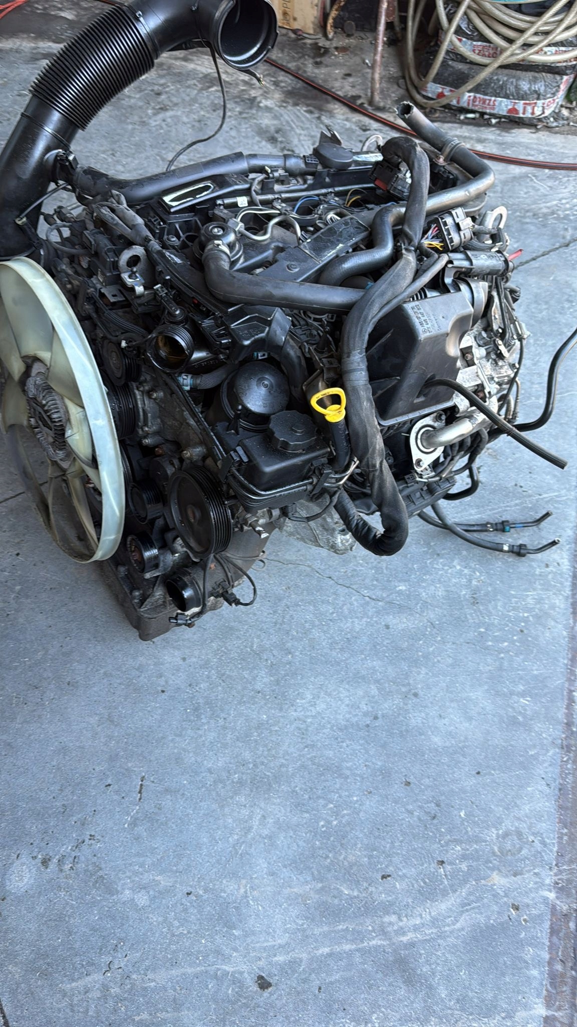 engine complete MERCEDES SPRINTER 906 LIFT 160TYS KM 651955