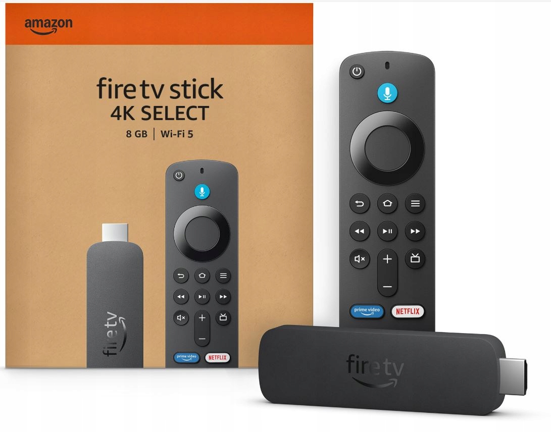 Odtwarzacz Multimedialny Amazon Fire Tv Stick 4K Select Przystawka Smart Tv