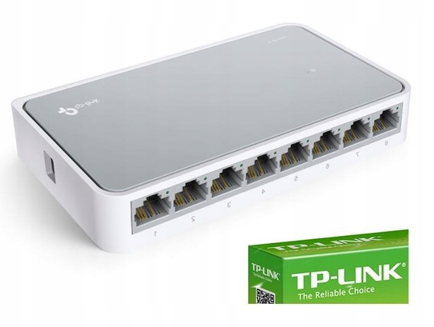 TP-Link TL-SF1008D Switch 8 Portů Stolní 8P