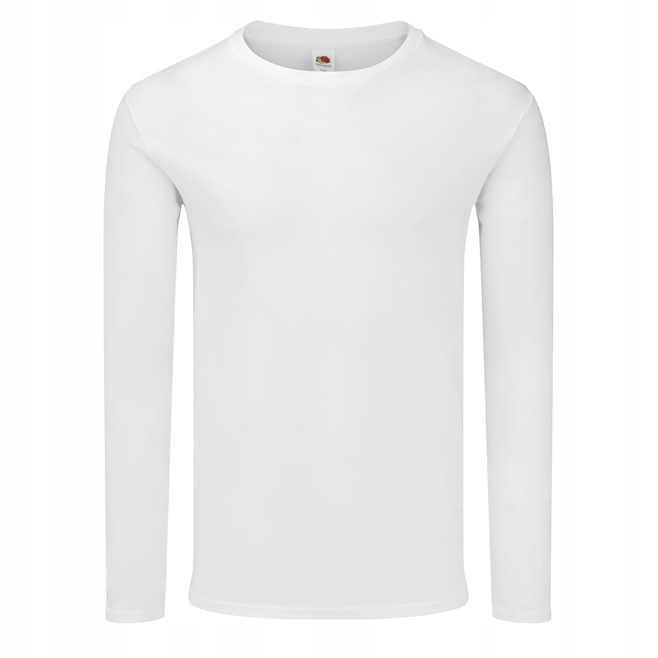KOSZULKA Z DŁUGIM RĘKAWEM FRUIT ICONIC white XXL