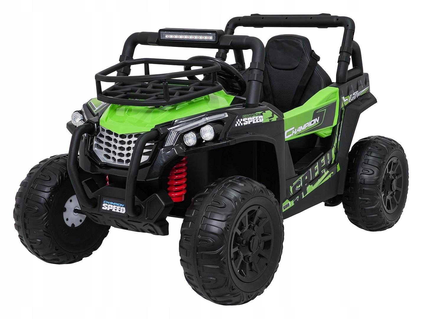 Auto na Akumulator Pojazd Terenowy 2x200W Utv Pilot Led MP3 Bagażnik Pianka