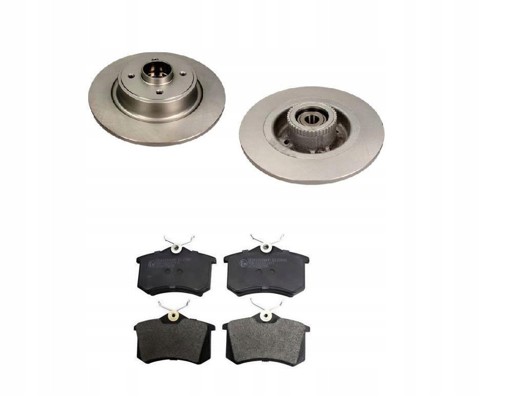 Kotouče Ložiskové Destičky Megane A Kombi Zadní Sada