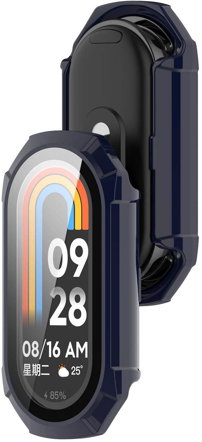 ETUI OCHRONNE + SZKŁO HARTOWANE 2w1 DO XIAOMI MI BAND 8 | WYBÓR KOLORÓW Rodzaj pasek