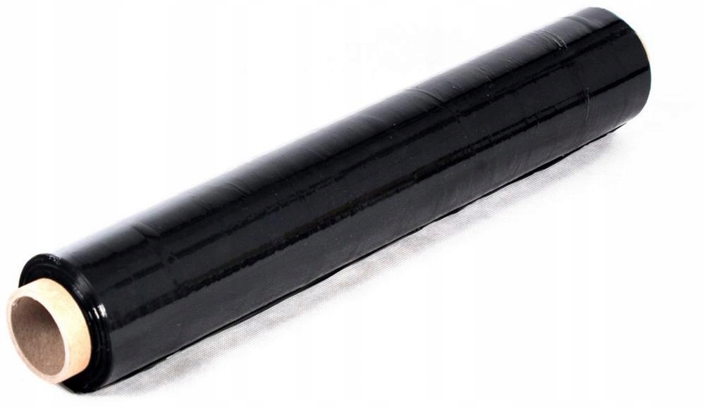 3 x FOLIA STRETCH 1,5KG CZARNA STRECZ STRECH CZARNY Stan opakowania oryginalne