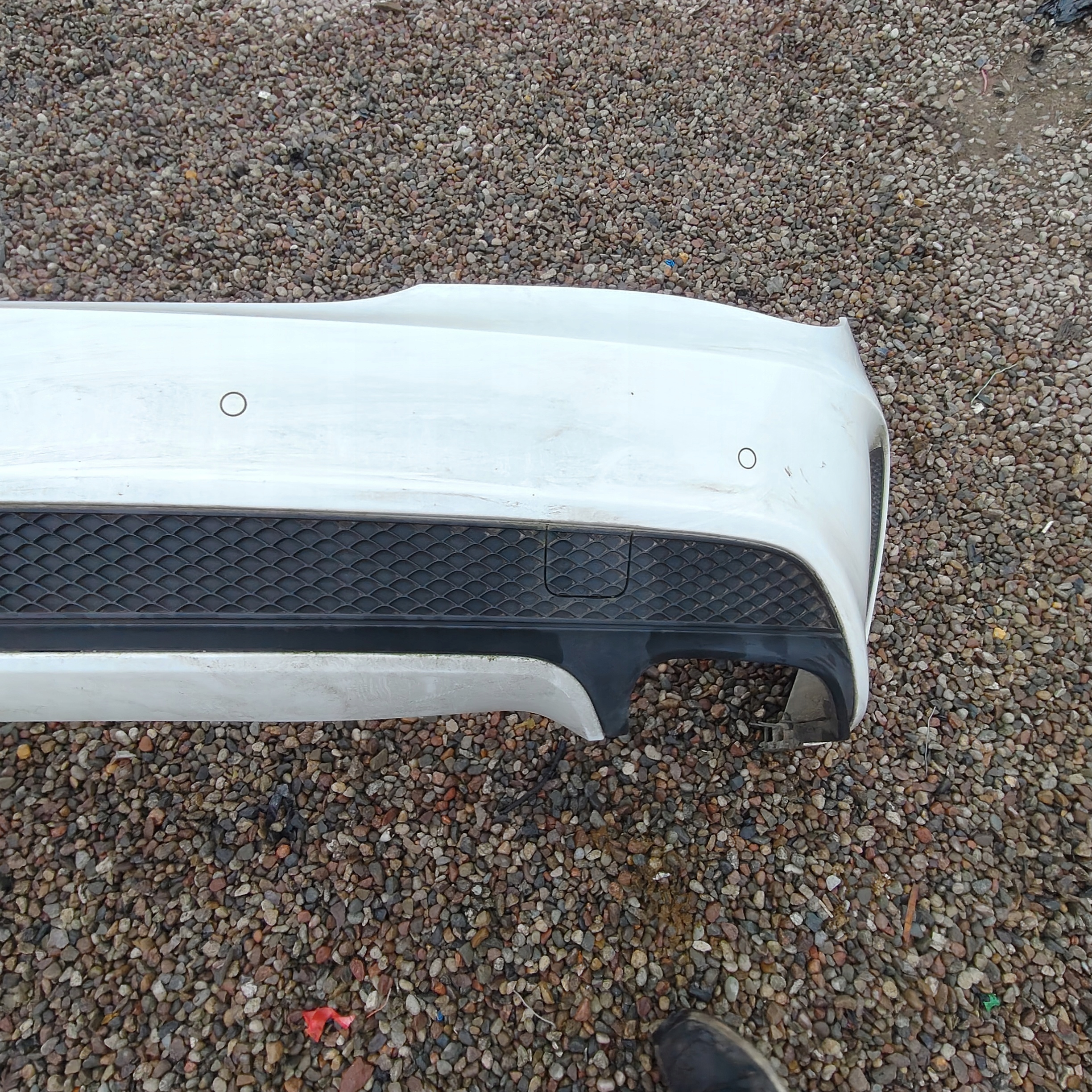 bumper rear part rear MERCEDES CLA W 117 AMG complete 6XPDC