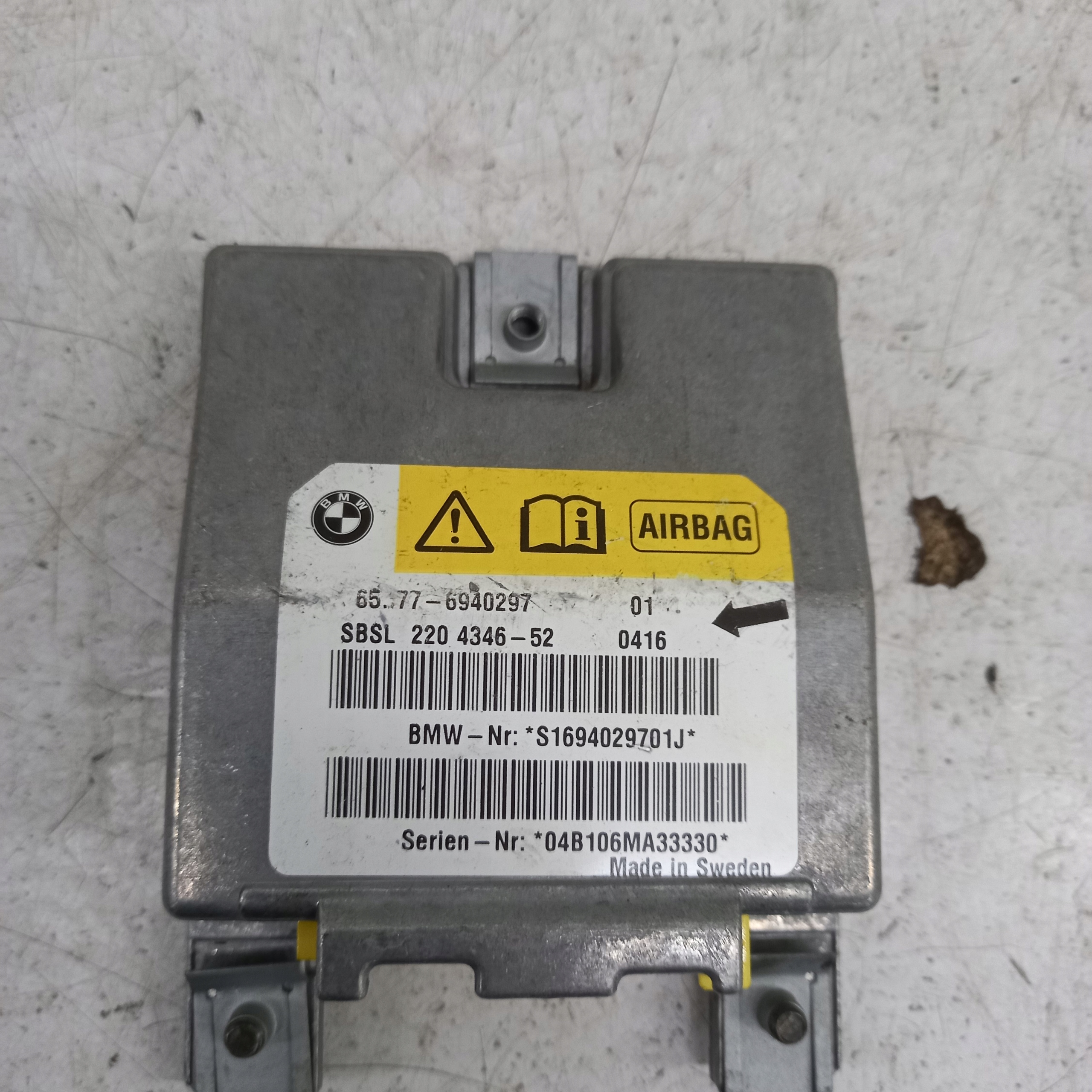 module airbag BMW E60 6577-6940297