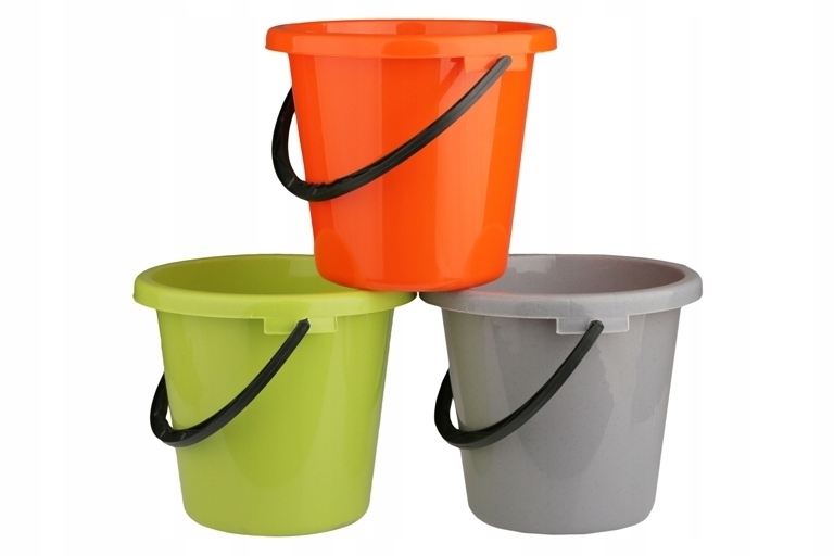 

Wiadro Plastikowe Wiaderko Z Rączką 9L J7