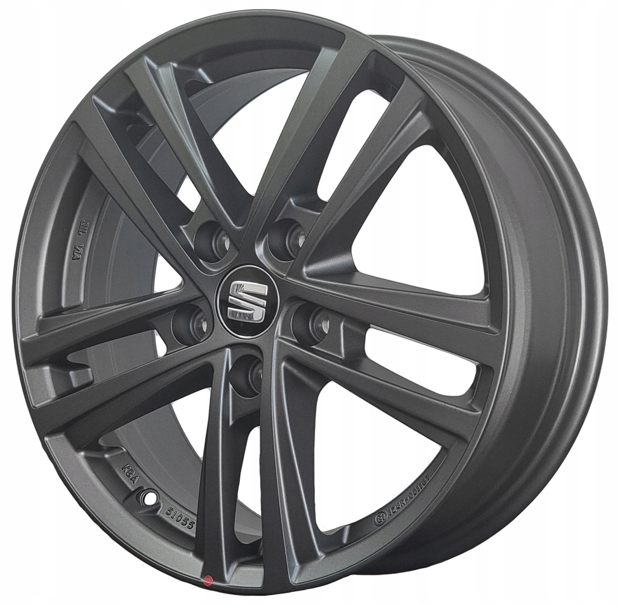 Nové Hliníkové Disky Seat Leon Ateca Vw T-Roc Škoda Karoq Octavia 16 Palců