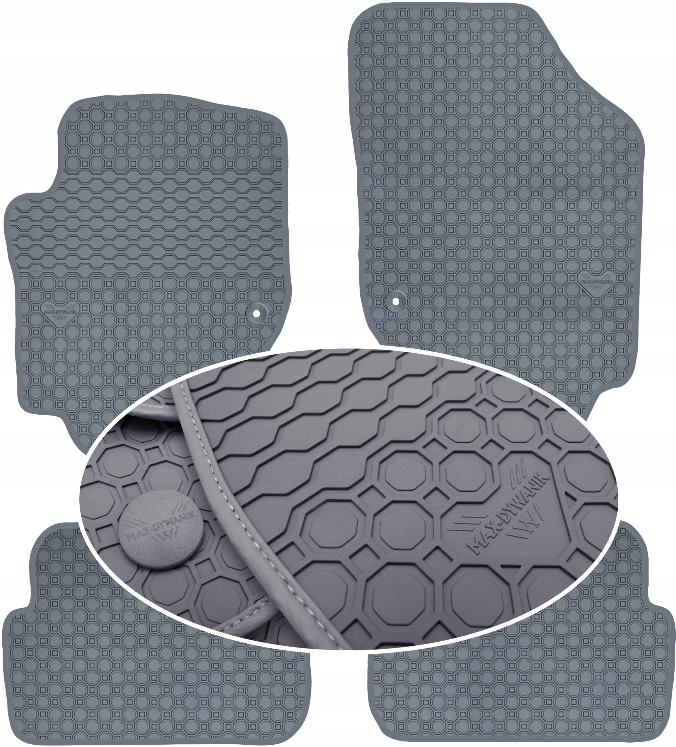 Peugeot 307CC 2003-2008 Koberce Šedé