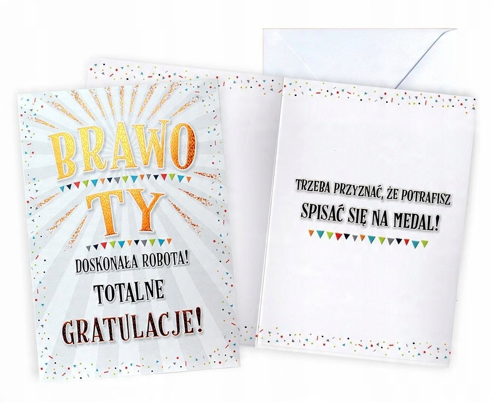 

Gratulacje Kartka z życzeniami Gratulacjami XL V69
