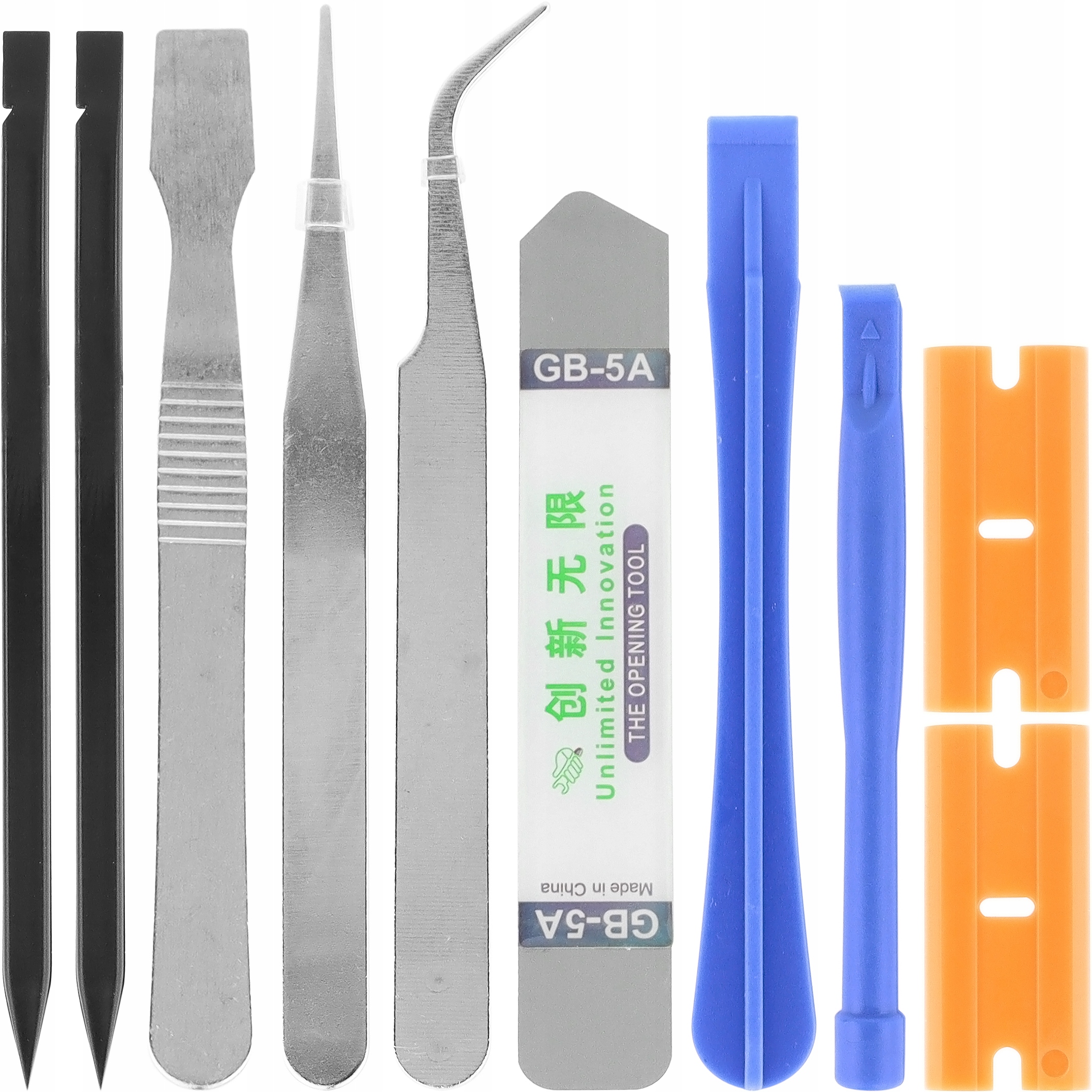 ZESTAW NARZĘDZI OTWIERAKÓW DO TELEFON TABLET RT200