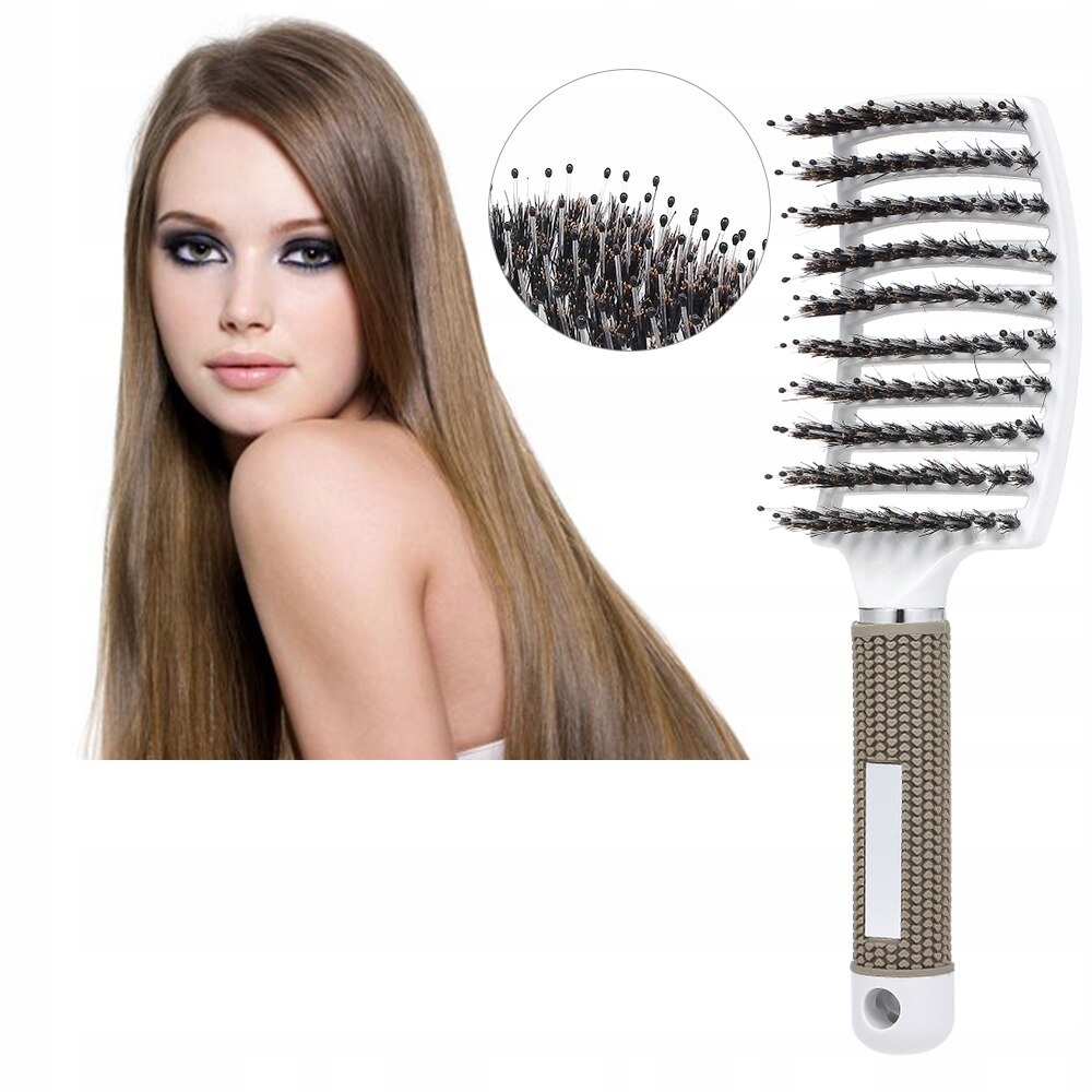 

Szczotka Profilowana Biała z Włosiem Dzika