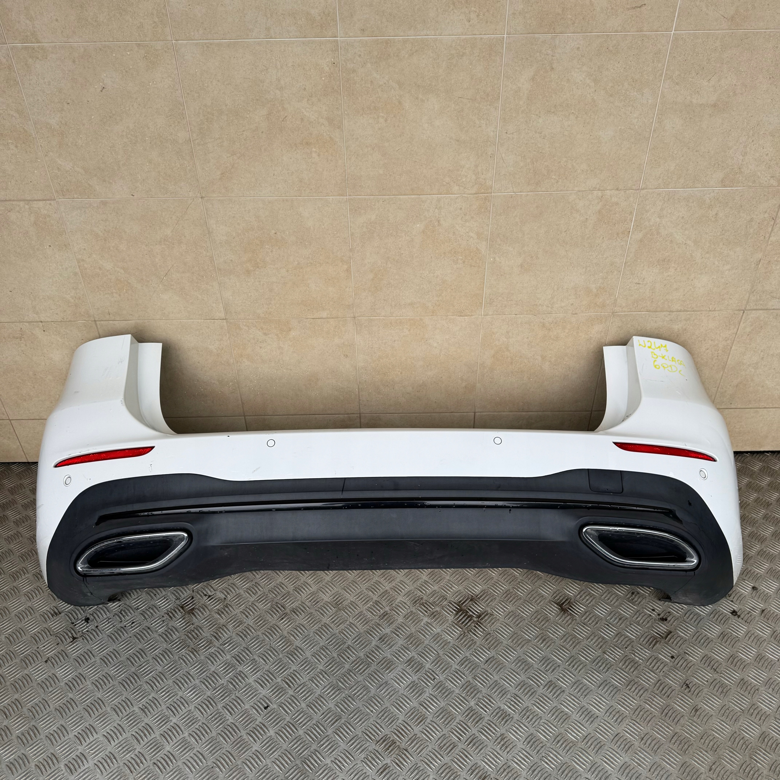bumper rear complete MERCEDES B-KLASA W247 2019 ROK 6 PDC