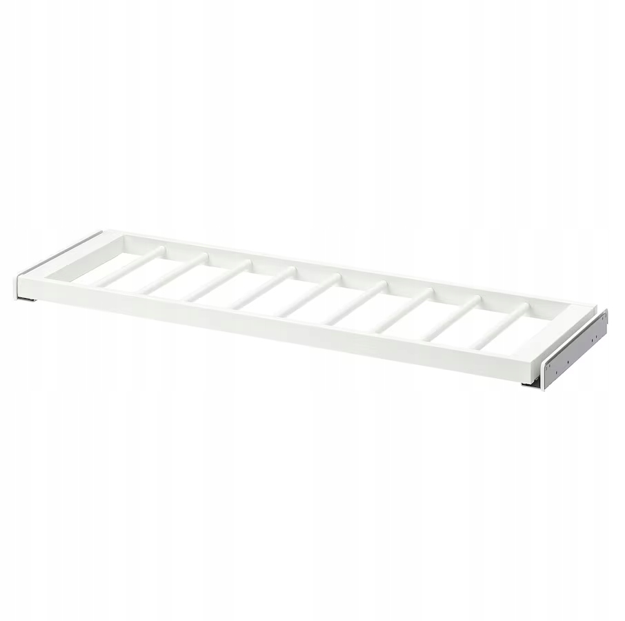 Ikea Komplement Výsuvný věšák bílý 100x35 cm