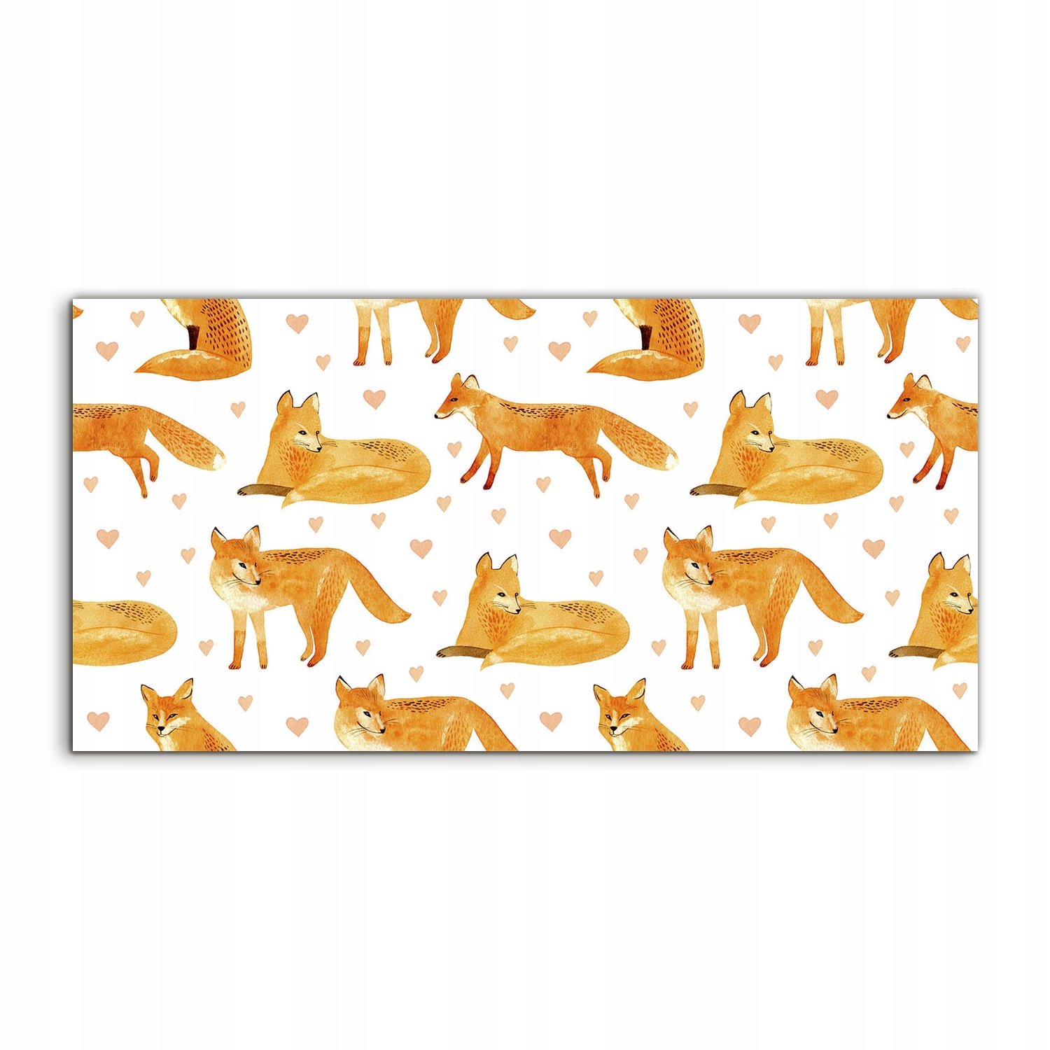 Fotoobraz 100x50 ako darček pre deti Zvieratá Líška