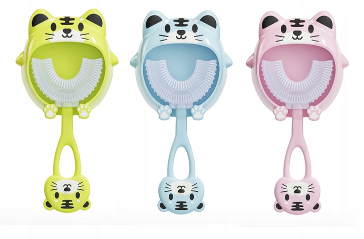 SZCZOTECZKA DO ZĘBÓW DLA DZIECI 360° STOPNI TYP U-KSZTAŁT DOKŁADNIE CZYŚCI EAN (GTIN) 5900771041712