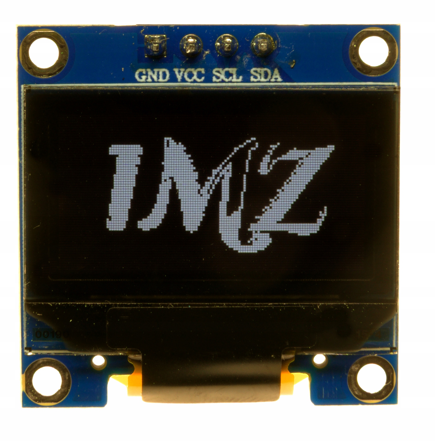 Wyświetlacz IMZ Wyświetlacz OLED 0.96 I2C SSD1306 128x64 Biały
