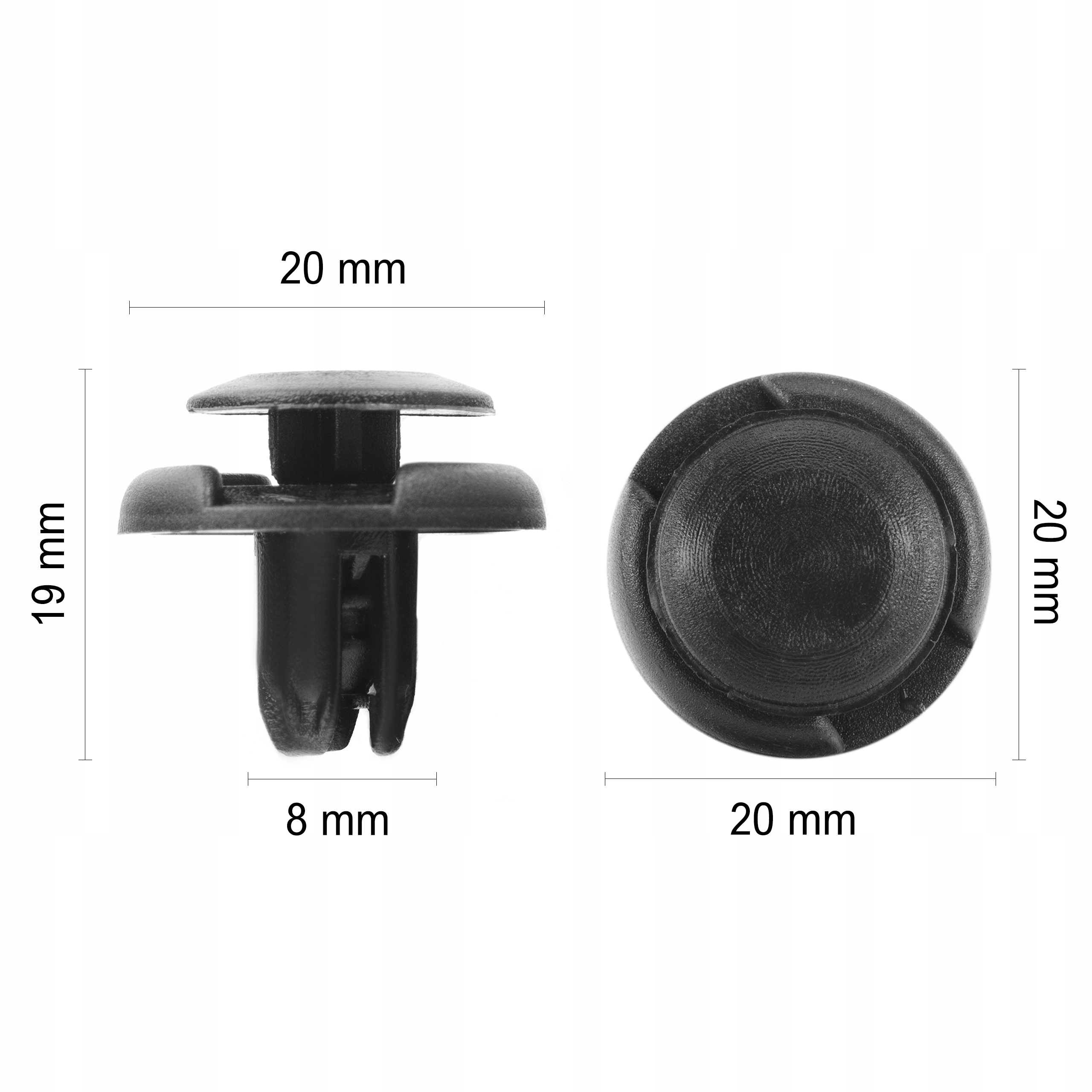 20x SPINKI KOŁEK NADKOLA DO SUZUKI IGNIS JIMNY SWIFT TOYOTA AURIS YARIS Producent części AutoDor