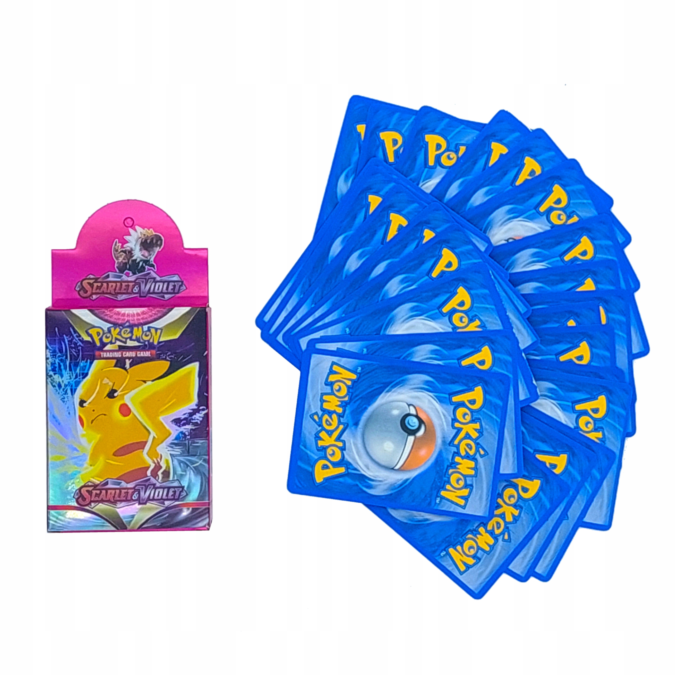 

Karty Pokemon Scarlet Violet Kolekcjonerskie 30SZT