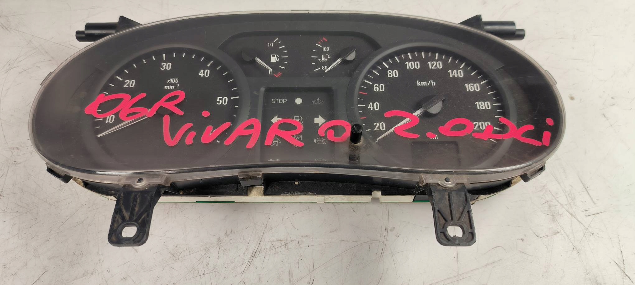 dials clock EU 8200252450A OPEL VIVARO