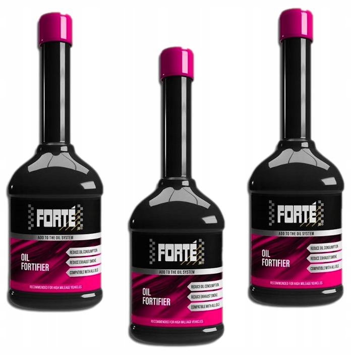 Forte 3 X Olej Fortifier Booster, Prísada Do Oleja, Vyšší Výkon Motora 400 ML