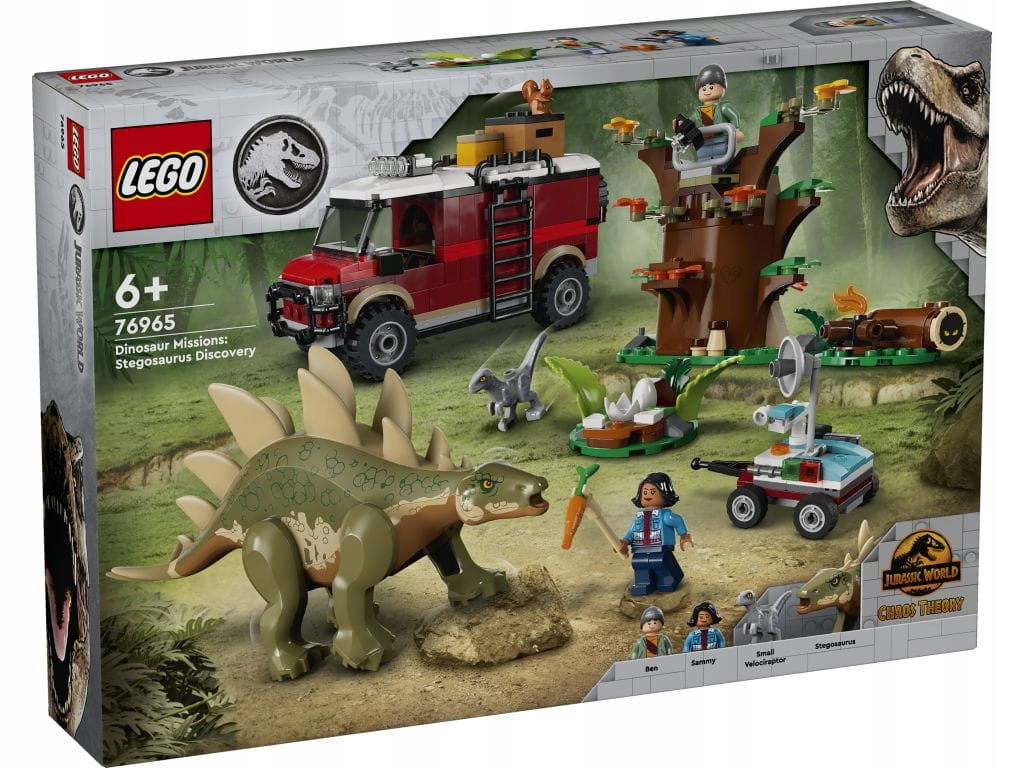 Lego 76965 Jurský svět Dinomissions: objev stegosaura