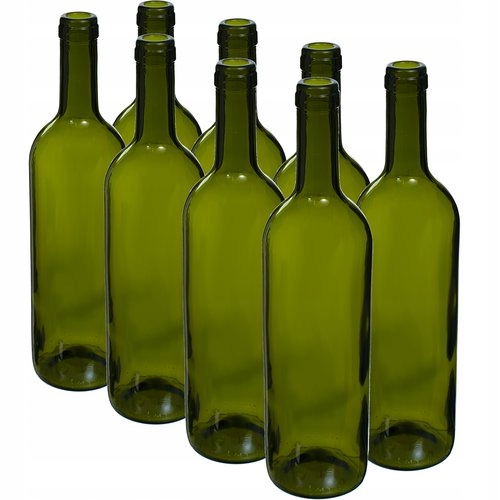 butelka na wino 0,75l OLIWKOWA 8szt. | 631471 — 5