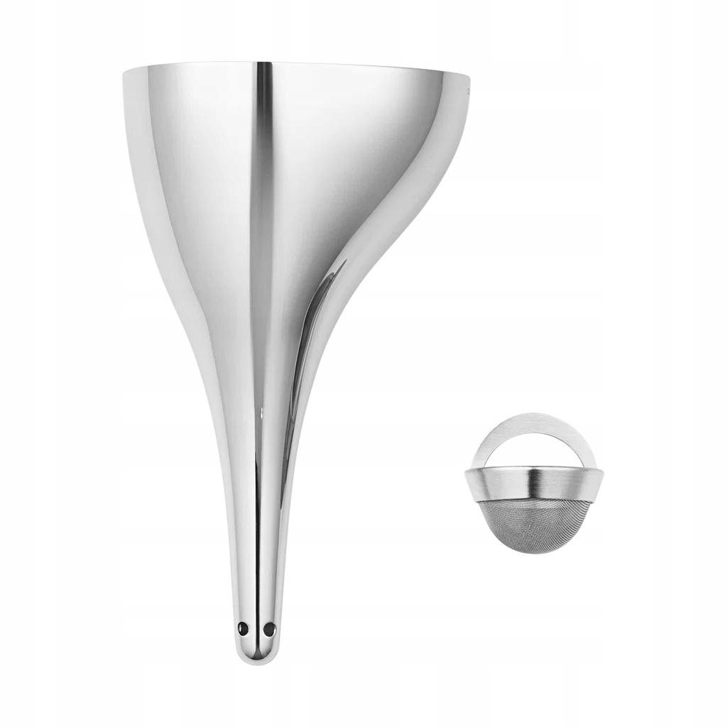 Georg Jensen Sky Oceľový prevzdušňovací lievik na víno Nalievač
