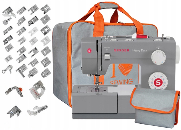 

Maszyna Do Szycia Singer 4432 Hd 32 Stopki Torba