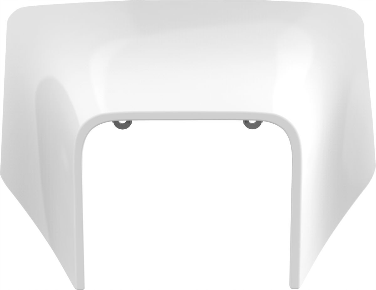 Oslona lampy przod Polisport bialy