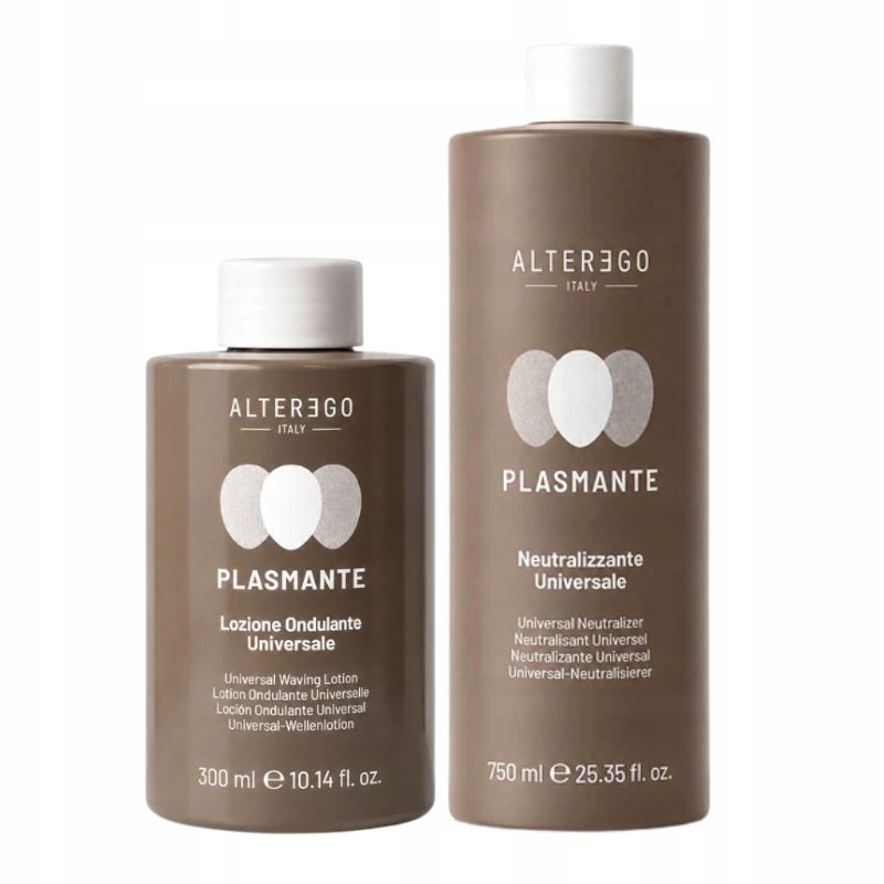 Tekutina pro trvalou ondulaci 300 ml neutralizátor 750 ml Alter Ego Plasmante
