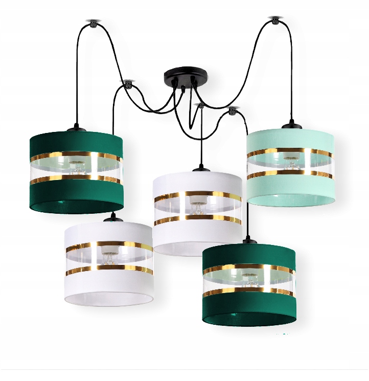 Lampa Spyder Pająk Spider Led Długie Kable Edison