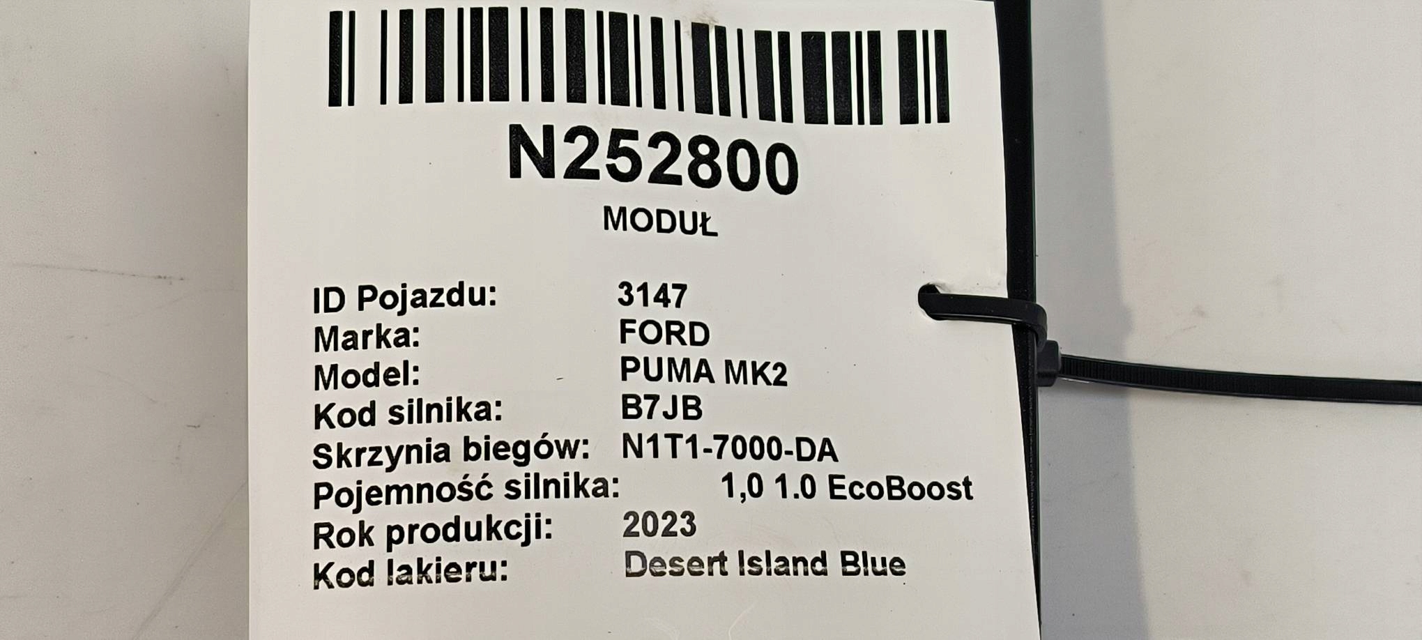 LADOWARKA INDUKCYJNA M1TT-19J235-BB FORD PUMA MK2