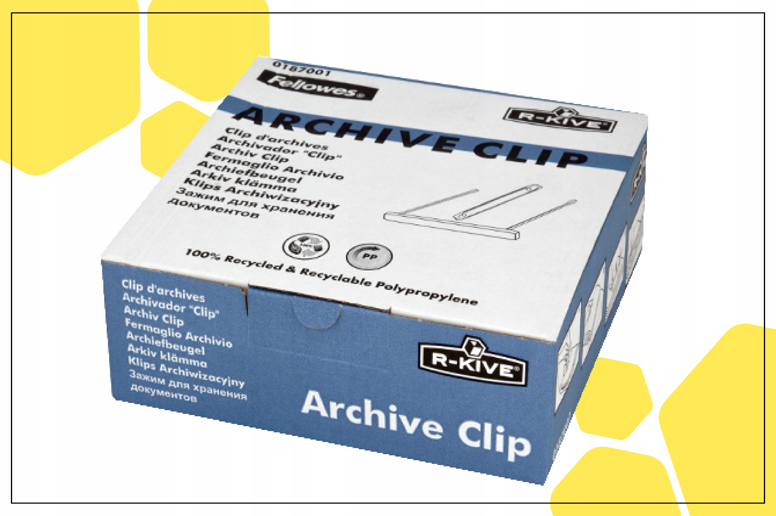 KLIPSY ARCHIWIZACYJNE FELLOWES 50 SZT. EAN (GTIN) 5904662895002